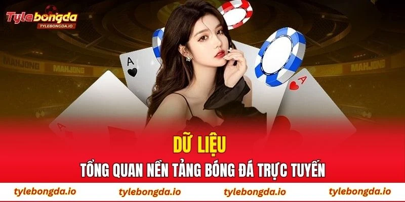 Dữ liệu tổng quan nền tảng bóng đá trực tuyến