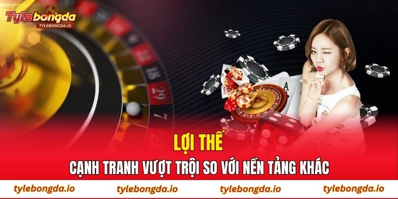 Lợi thế cạnh tranh vượt trội so với nền tảng khác 